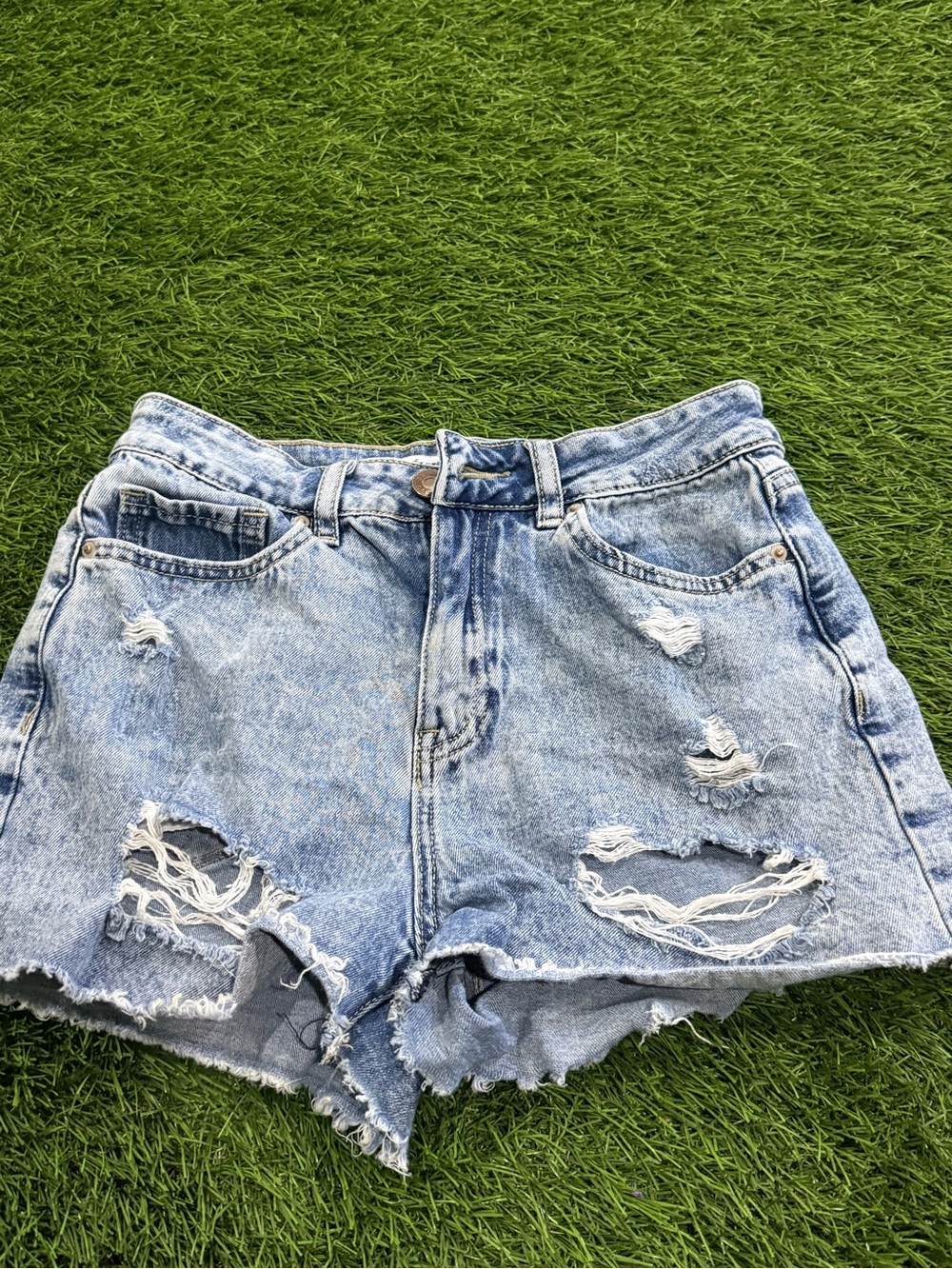 YMI Hi Rise Dream Fit Jean Shorts